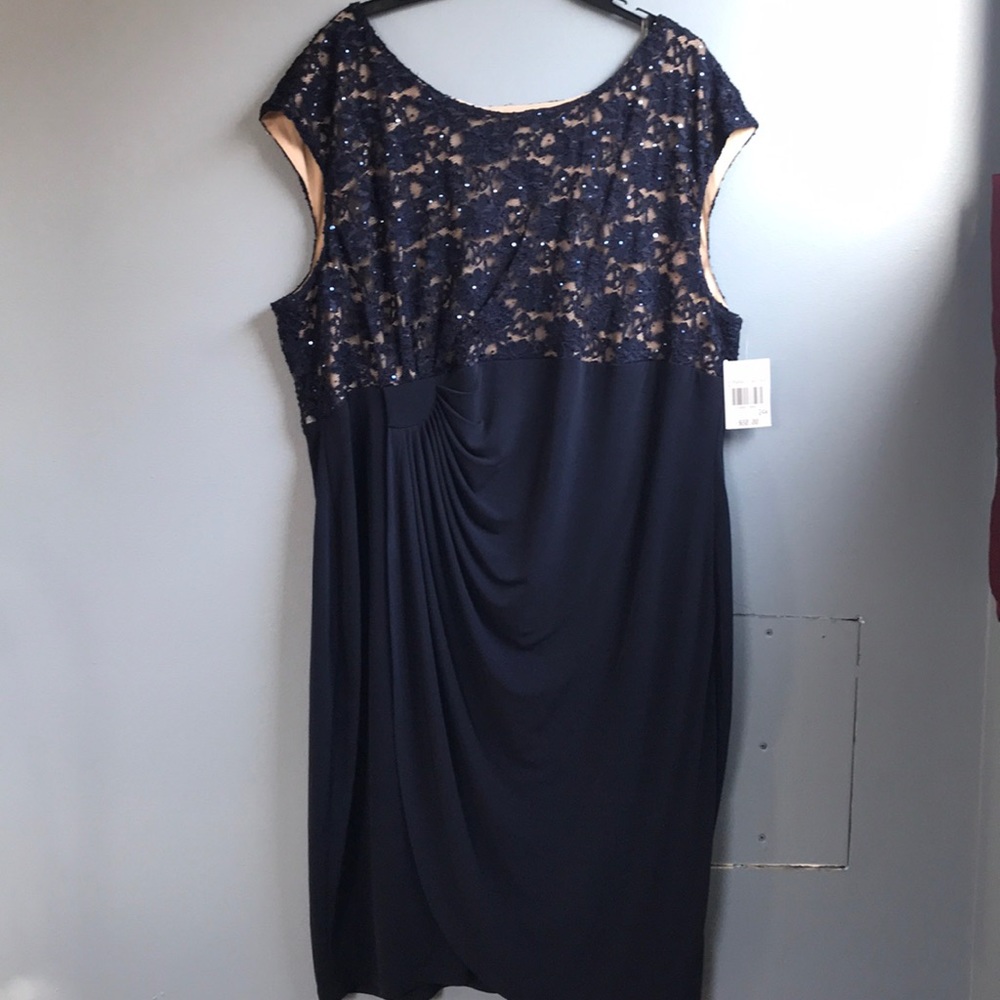 Navy Blue Dress | Size 24W